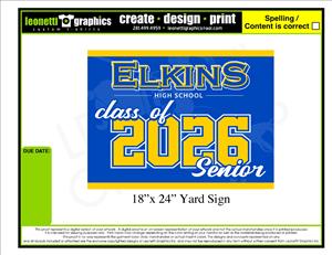 EHS Senior Sign